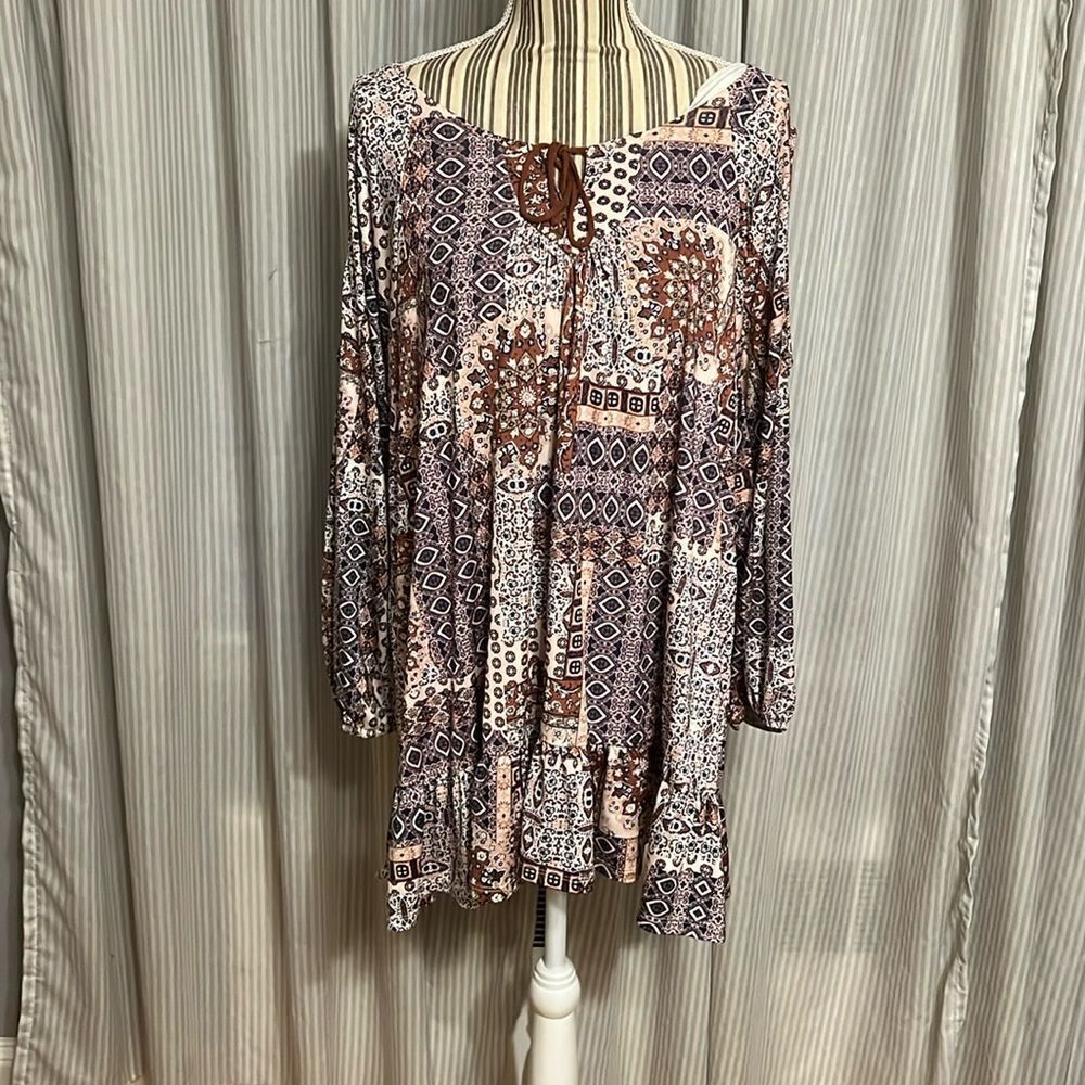 Style & Co Cold Shoulder Long Sleeve Top